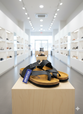 BRKN LEATHER SLIPPER